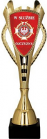 Puchar z logo ZOSP