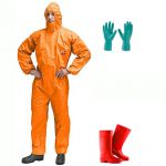 Ubranie TYCHEM F chroniące przed czynnikami chemicznymi i biologicznymi- wersja 2