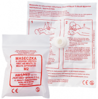 Maseczka do sztucznego oddychania metodą usta-usta M2